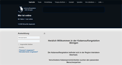 Desktop Screenshot of katzenauffangstation.ch
